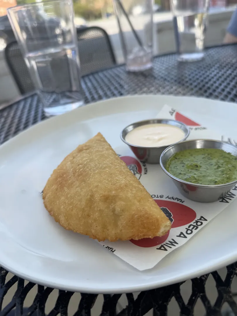 Arepa Mia gluten-free menu and interior, photo 3 of 5