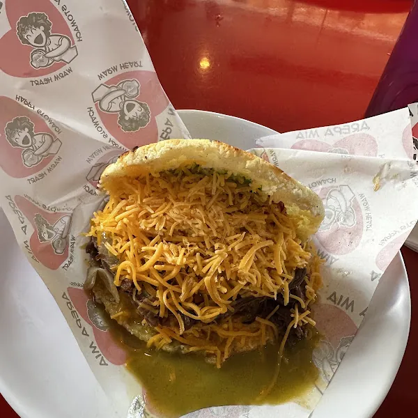 Arepa Mia gluten-free menu and interior, photo 5 of 5