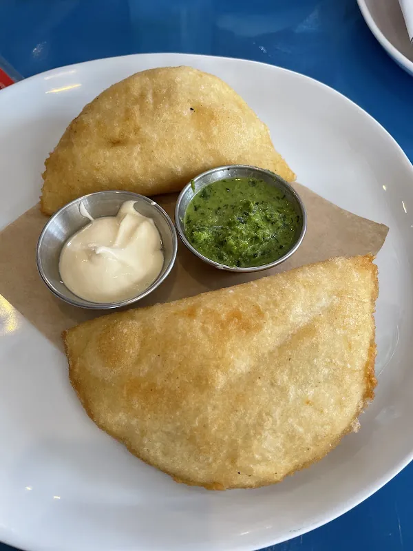 Arepa Mia gluten-free menu and interior, photo 2 of 5