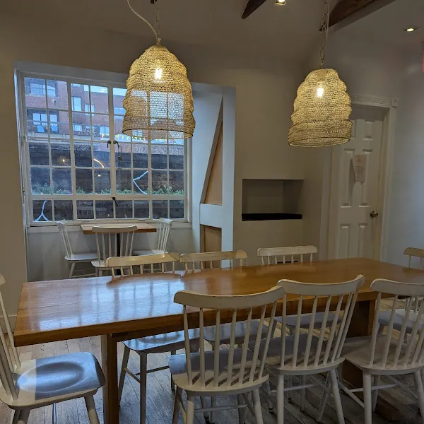 Chaia Georgetown gluten-free menu and interior, photo 5 of 8