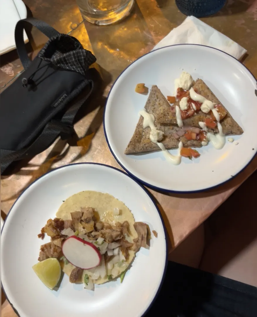 Taqueria Al Lado gluten-free menu and interior, photo 2 of 8