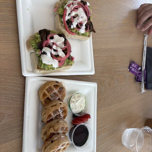 Rooted3 gluten-free menu and interior, photo 4 of 8