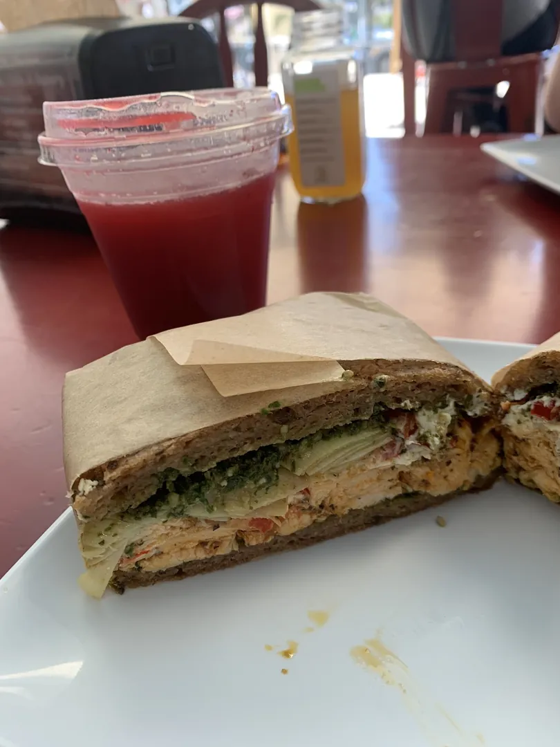 Healthy Creations Cafe gluten-free menu and interior, photo 2 of 8