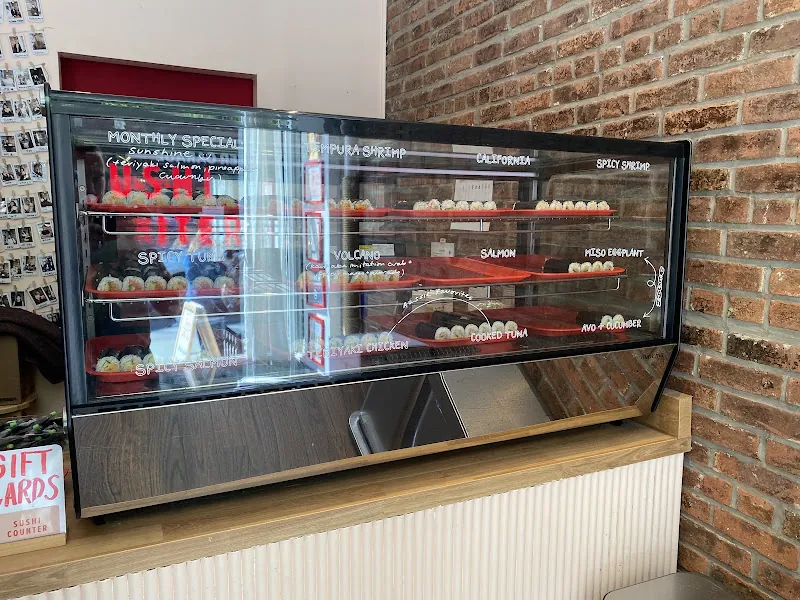 Sushi Counter gluten-free menu and interior, photo 3 of 8