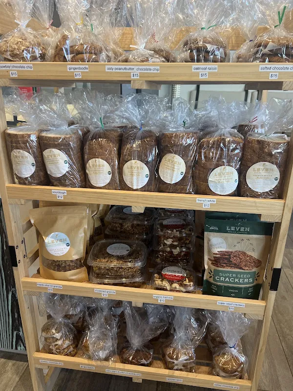 Leven Bakery & Cafe gluten-free menu and interior, photo 4 of 8