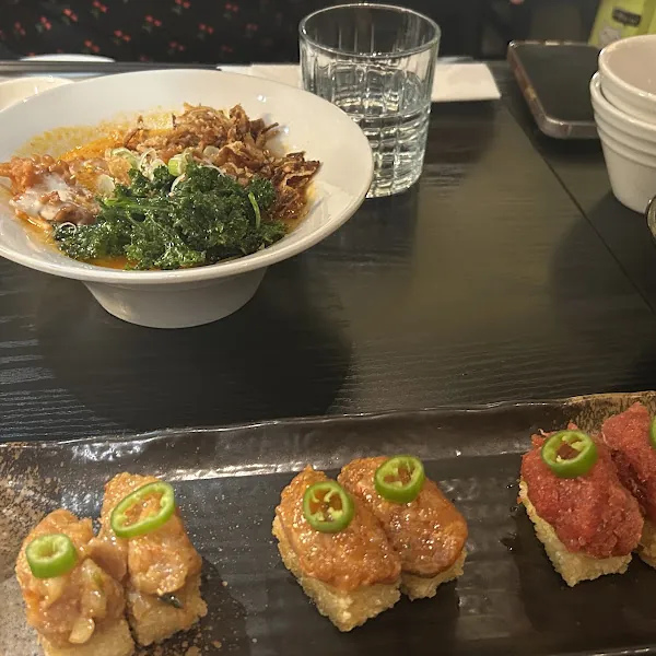 RICE gluten-free menu and interior, photo 5 of 8
