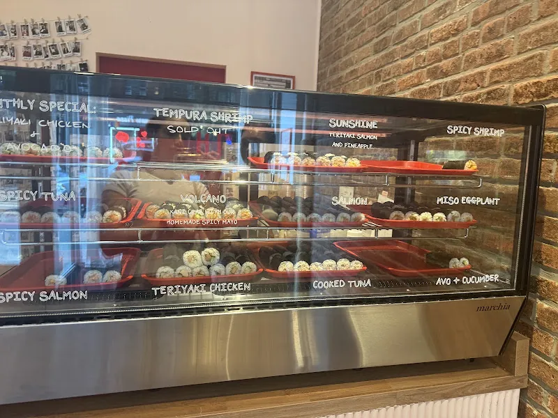 Sushi Counter gluten-free menu and interior, photo 2 of 8