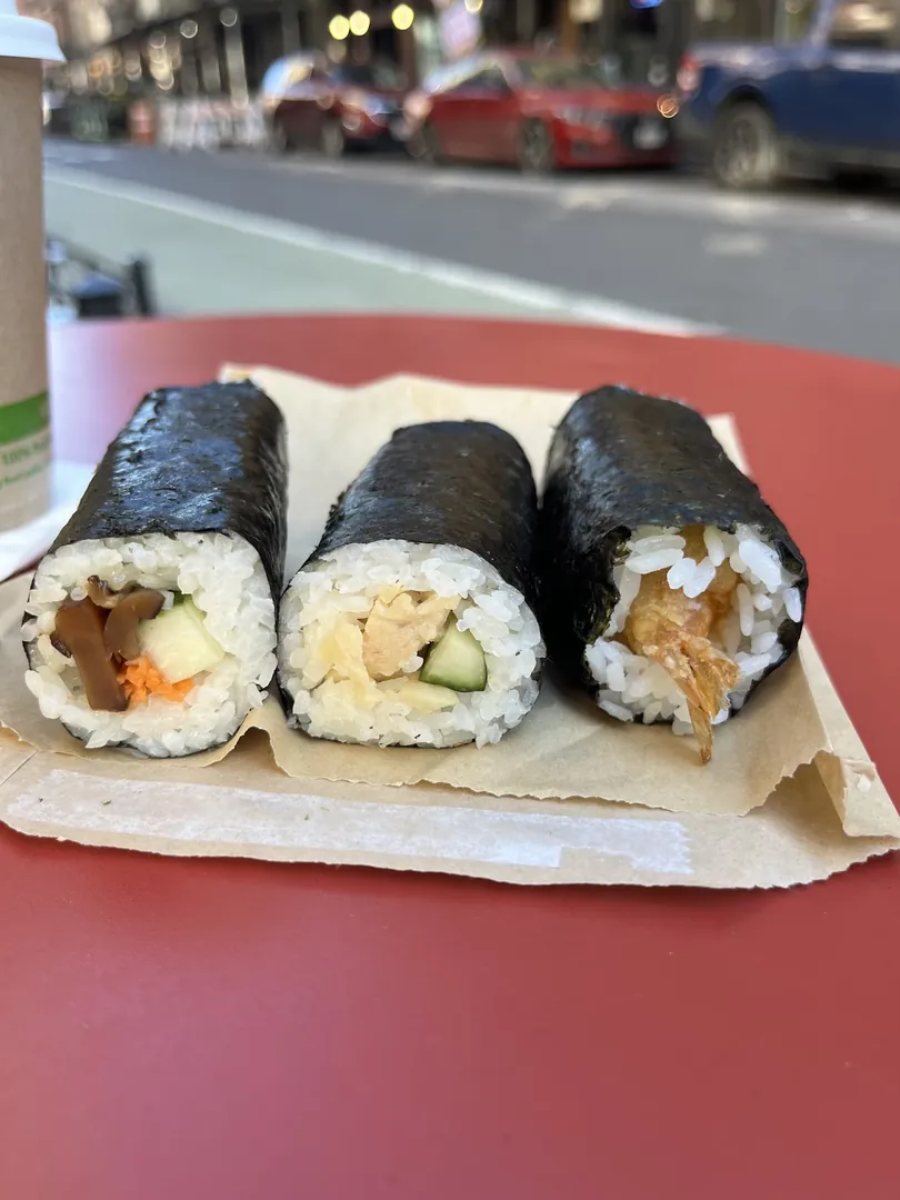 Sushi Counter gluten-free menu and interior, photo 5 of 8
