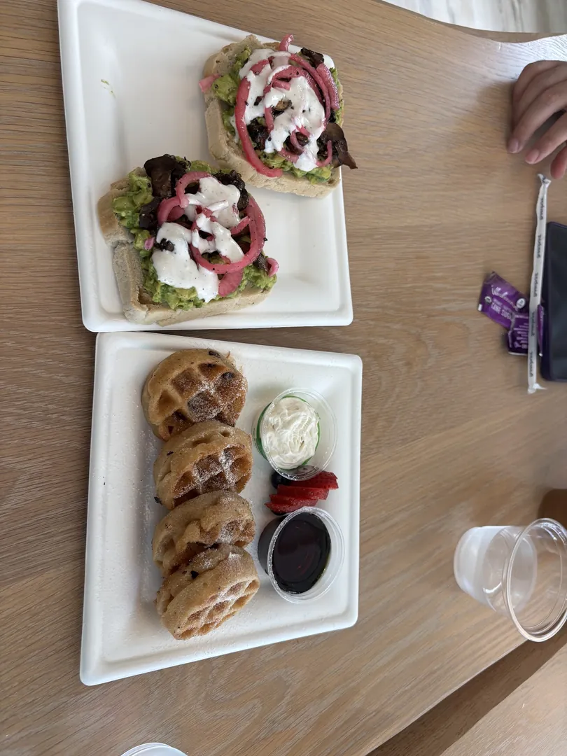 Rooted3 gluten-free menu and interior, photo 5 of 8