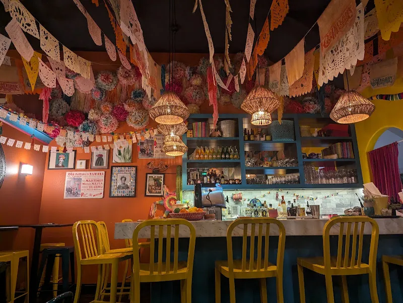 Casa Pequena Taqueria gluten-free menu and interior, photo 2 of 8