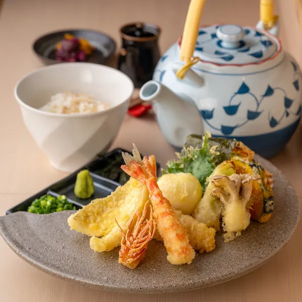 Tempura Asakusa SAKURA gluten-free menu and interior, photo 2 of 8