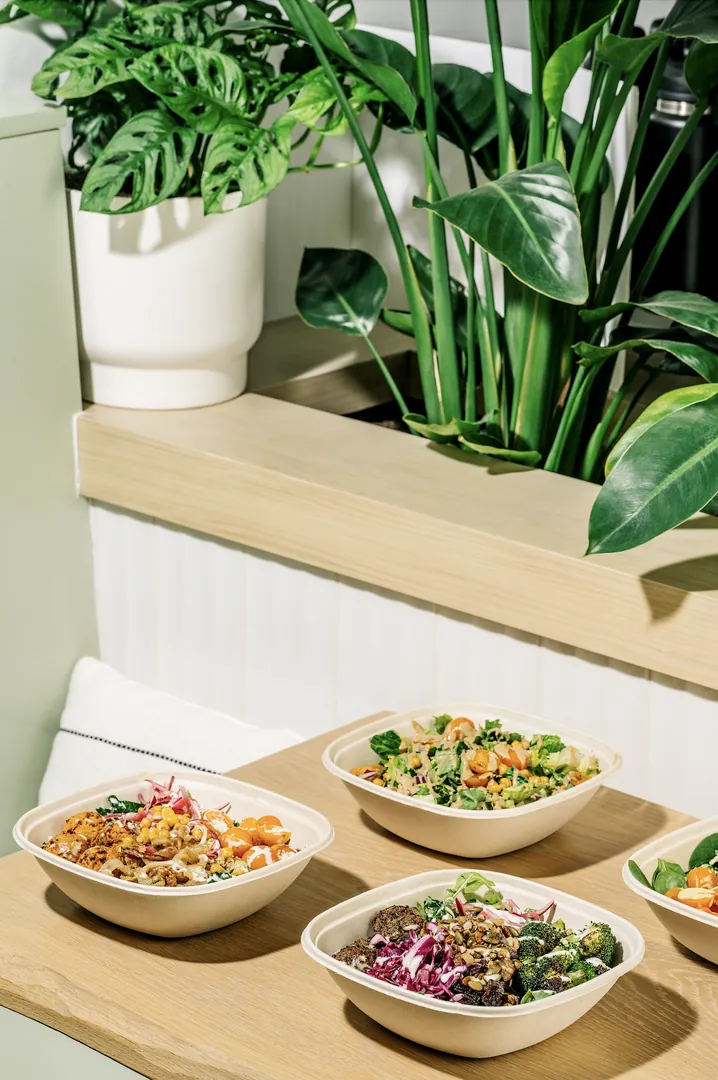 Rooted3 gluten-free menu and interior, photo 4 of 8