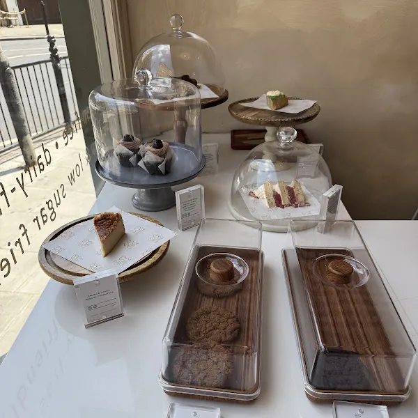 Dendara gluten-free menu and interior, photo 4 of 8