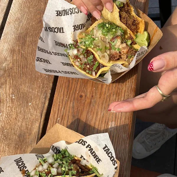 Tacos Padre gluten-free menu and interior, photo 6 of 8