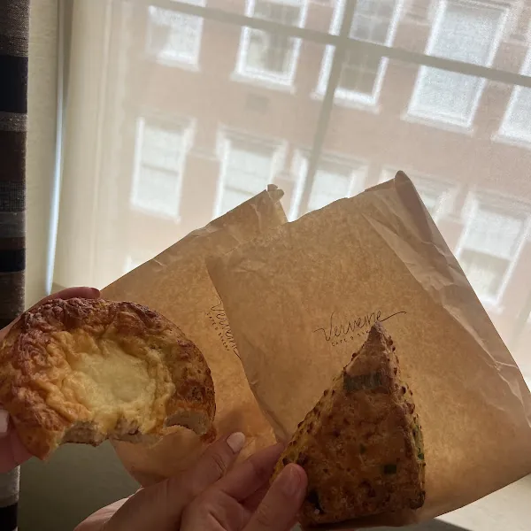 Verveine Cafe & Bakery gluten-free menu and interior, photo 6 of 8