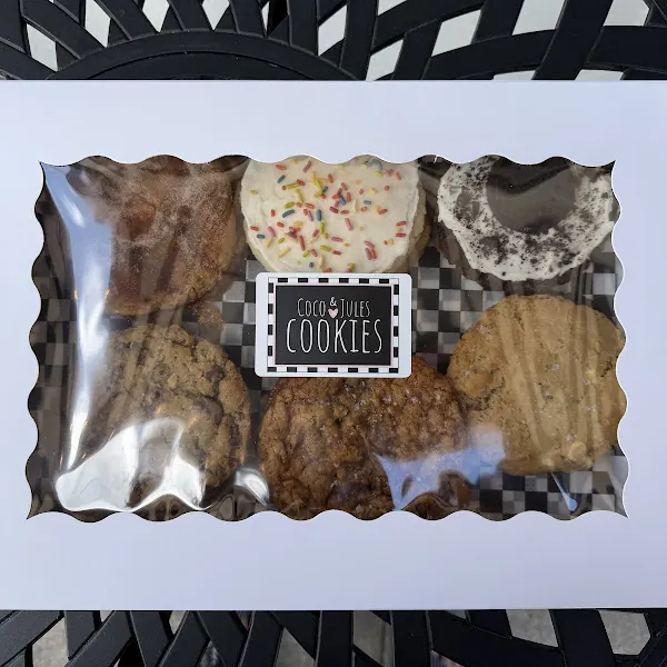 Coco & Jules Cookies gluten-free menu and interior, photo 3 of 8