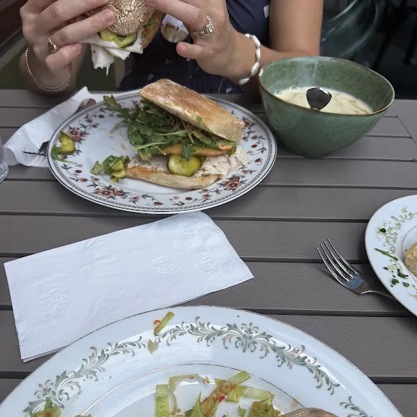 Verveine Cafe & Bakery gluten-free menu and interior, photo 5 of 8