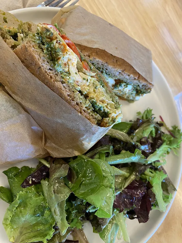 Healthy Creations Cafe gluten-free menu and interior, photo 3 of 8