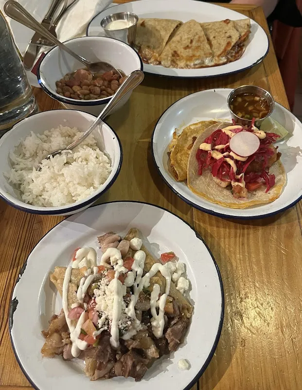 Taqueria Al Lado gluten-free menu and interior, photo 4 of 8
