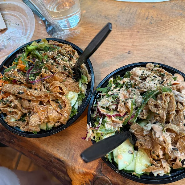 POKE by Love Art gluten-free menu and interior, photo 6 of 8