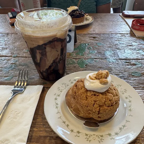 Verveine Cafe & Bakery gluten-free menu and interior, photo 7 of 8