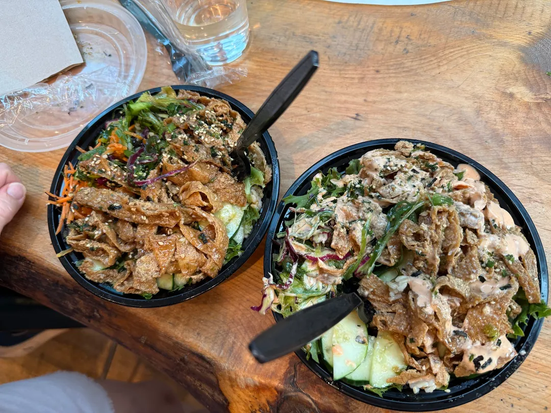 POKE by Love Art gluten-free menu and interior, photo 3 of 8