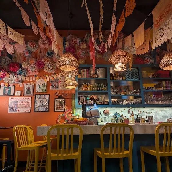 Casa Pequena Taqueria gluten-free menu and interior, photo 3 of 8
