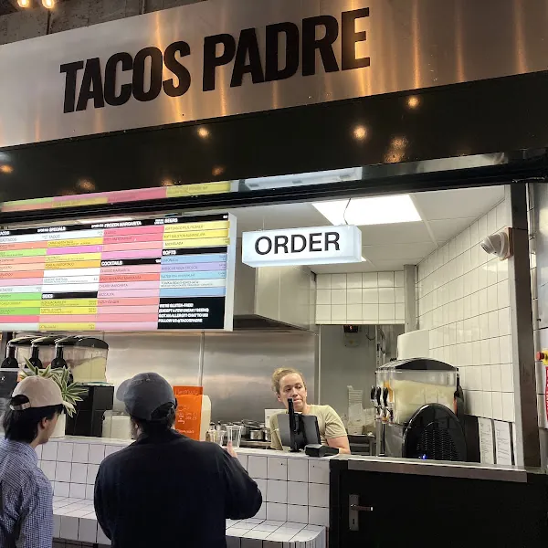 Tacos Padre gluten-free menu and interior, photo 7 of 8