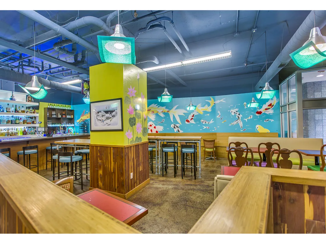 Butterfly Belly Asian Cuisine gluten-free menu and interior, photo 5 of 8