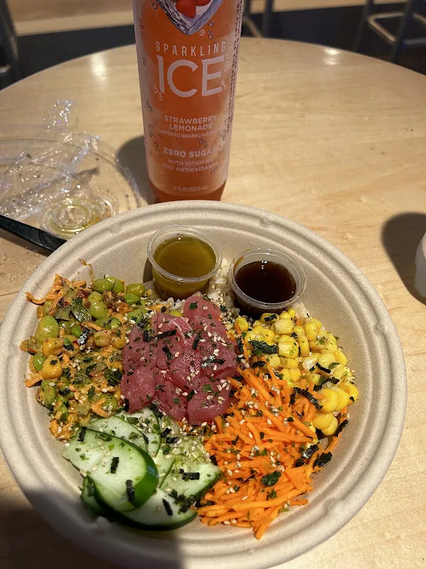 POKE by Love Art gluten-free menu and interior, photo 4 of 8