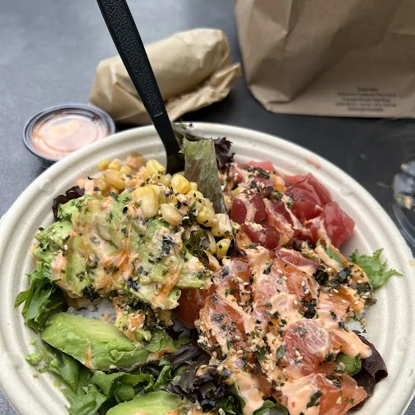 POKE by Love Art gluten-free menu and interior, photo 8 of 8
