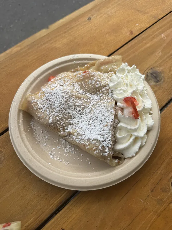 Crave Creperie gluten-free menu and interior, photo 4 of 8